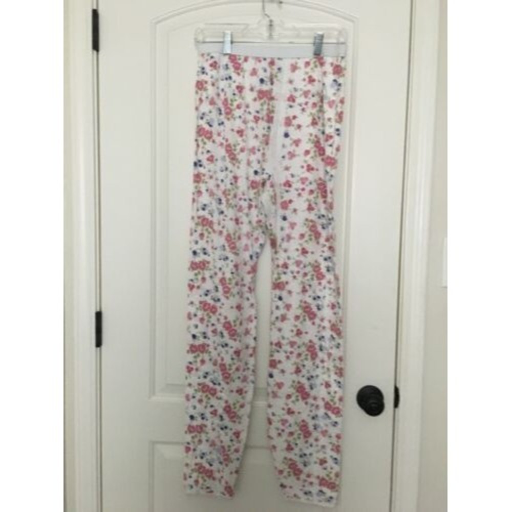 Indera Women's Floral Print Thermal Under Layer Pants Size 2XL